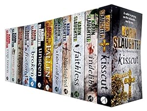 Seller image for Karin Slaughter Will Trent and Grant County Series 12 Books Collection Set (Triptych, Cop Town, Fractured, Fallen, Indelible, Broken, Unseen, Kisscut, Faithless, Pretty Girls and More) for sale by Pieuler Store