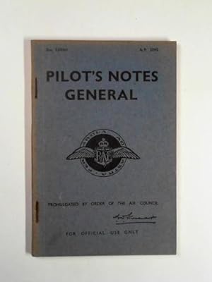 Seller image for Pilot's notes: general (A.P. 2095) for sale by Cotswold Internet Books
