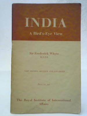 Bild des Verkufers fr India - A Bird's-Eye View zum Verkauf von World of Rare Books