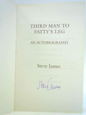 Seller image for Third Man to Fatty's Leg for sale by World of Rare Books