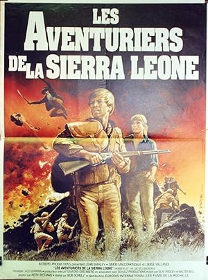 "LES AVENTURIERS DE LA SIERRA LEONE / ROBBERS OF THE SACRED MOUNTAIN" Réalisé par Bob SCHULZ en 1...