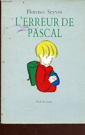 Image du vendeur pour L'erreur de pascal mis en vente par Le-Livre