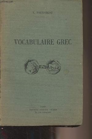 Bild des Verkufers fr Vocabulaire grec (4e dition) zum Verkauf von Le-Livre