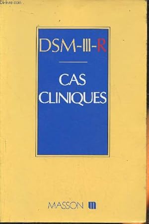 Imagen del vendedor de DSM-III-R Cas cliniques a la venta por Le-Livre