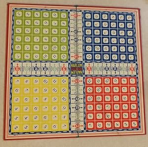 Image du vendeur pour GAME OF HARLEM MILTON BRADLEY CO. 1934 BOARD ONLY HARD TO FIND mis en vente par ROXY'S READERS