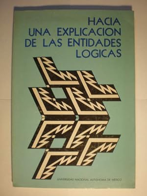 Immagine del venditore per Hacia una explicacin de las entidades lgicas venduto da Librera Antonio Azorn