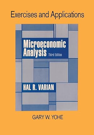 Bild des Verkufers fr Exercises and Applications for Microeconomic Analysis (Revised) zum Verkauf von moluna