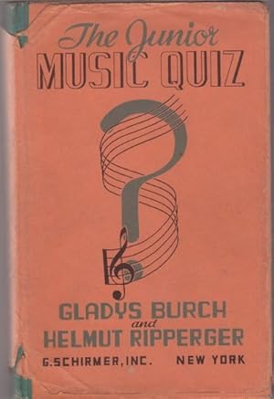 Bild des Verkufers fr JUNIOR MUSIC QUIZ zum Verkauf von Riverow Bookshop