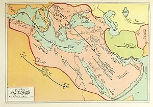 [BEAUTIFUL CHROMOLITHOGRAPHED MAPS / OTTOMAN ATLAS] Yeni resimli ve haritali cografya-yi Osmanî. ...