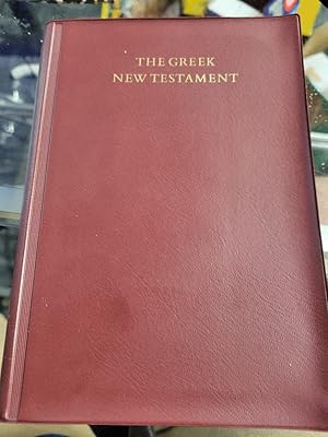 Imagen del vendedor de Greek New Testament 2ND Edition a la venta por Heisenbooks