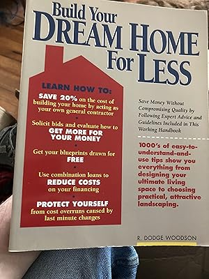 Seller image for Build Your Dream Home for Less for sale by A.C. Daniel's Collectable Books