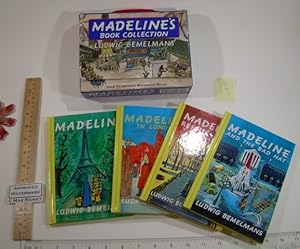 Seller image for Boxed Set 4 Books : Madeline's Book Collection Unabridged : Madeline ; Madeline and the Bad Hat ; Madeline's Rescue ; Madeline in London [Pictorial Children's Reader, Matching Set & Box, Box Has handle] for sale by GREAT PACIFIC BOOKS