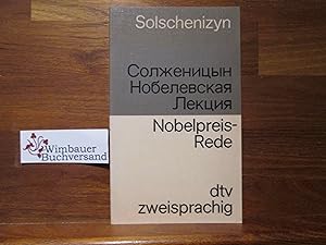 Nobelevskaja lekcija po literature 1970 [tysjaÄa devjat'sot sem'desjatogo] goda : [russisch-deut...