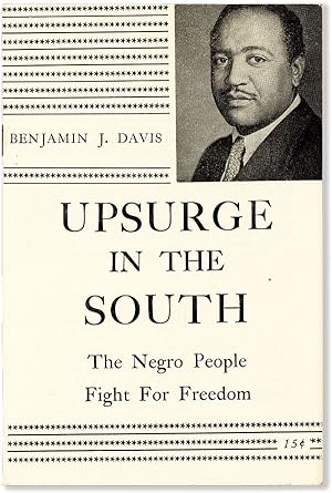 Seller image for Upsurge in the South: The Negro People Fight For Freedom for sale by Lorne Bair Rare Books, ABAA