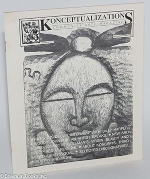 Seller image for Konceptualizations: community arts magazine volume 4, no. 6, September/October 1988 for sale by Bolerium Books Inc.