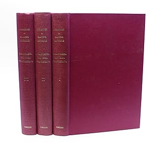 Bibliotheca Universa Franciscana (FACSIMILE; 3 VOLUMES COMPLETE)