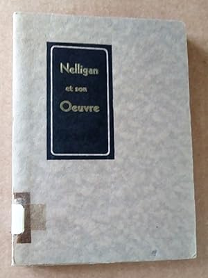 Bild des Verkufers fr mile Nelligan et son oeuvre, troisime dition zum Verkauf von Livresse