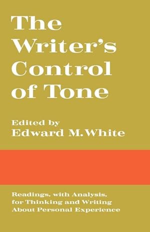 Seller image for The Writer's Control of Tone for sale by AHA-BUCH GmbH