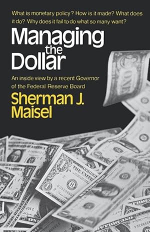 Seller image for Managing the Dollar for sale by AHA-BUCH GmbH