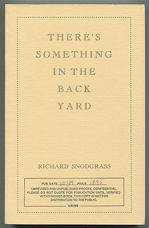Bild des Verkufers fr There's Something in the Back Yard zum Verkauf von Between the Covers-Rare Books, Inc. ABAA