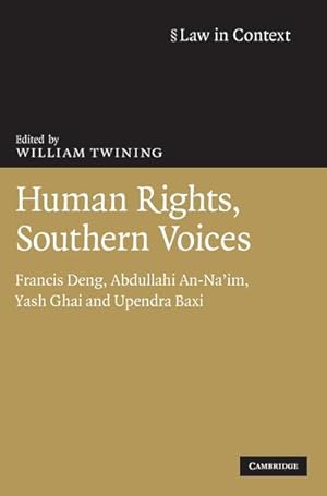 Bild des Verkufers fr Human Rights, Southern Voices zum Verkauf von AHA-BUCH GmbH