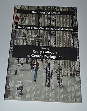 Bild des Verkufers fr Business as Usual: The Roots of the Global Financial Meltdown zum Verkauf von Bibliomadness