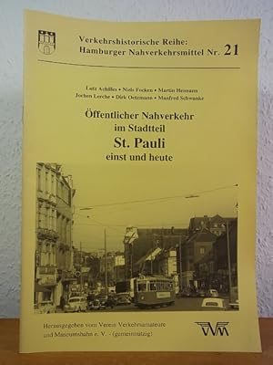 Image du vendeur pour ffentlicher Nahverkehr im Stadtteil St. Pauli einst und heute mis en vente par Antiquariat Weber