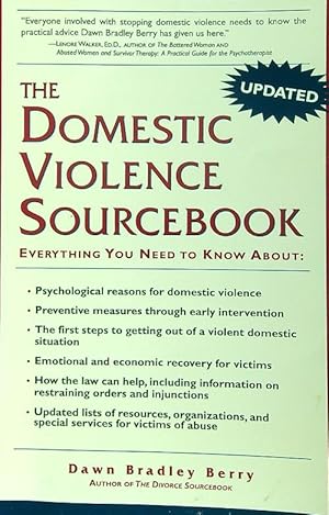 Seller image for The Domestic Violence Sourcebook for sale by Librodifaccia