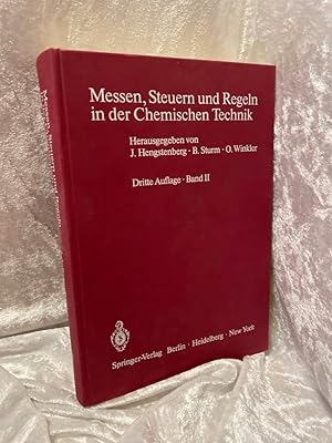 Bild des Verkufers fr Messen, Steuern und Regeln in der Chemischen Technik: Band II Betriebsmetechnik II Messung von Stoffeigenschaften und Konzentrationen (Physikalische Analytik) Band II Betriebsmetechnik II Messung von Stoffeigenschaften und Konzentrationen (Physikalische Analytik) zum Verkauf von Antiquariat Jochen Mohr -Books and Mohr-