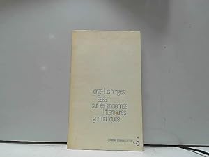 Imagen del vendedor de Essai sur les anciennes littratures germaniques a la venta por JLG_livres anciens et modernes