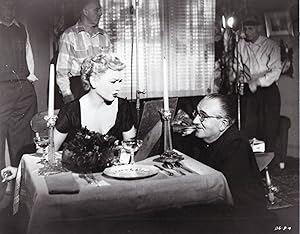 Seller image for The Blue Gardenia (Original photograph of Fritz Lang and Anne Baxter on the set of the 1953 film noir) for sale by Royal Books, Inc., ABAA