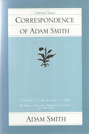 Bild des Verkufers fr The Correspondence of Adam Smith. zum Verkauf von Fundus-Online GbR Borkert Schwarz Zerfa