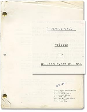 Campus Call (Original screenplay for an unproduced film, circa 1980s)