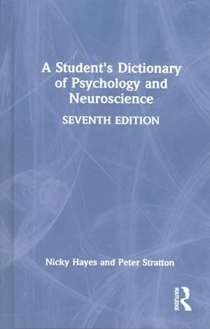 Seller image for Student's Dictionary of Psychology and Neuroscience for sale by GreatBookPrices
