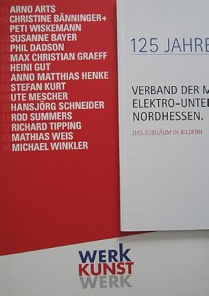 Immagine del venditore per WerkKunstWerk. 14 Unternehmen. 14 Knstler. 14 Werke. 125 Jahre. Das Jubilum in Bildern. 2 Bnde.Kurator: Jrgen O. Olbrich. venduto da Antiquariat Bernd Preler