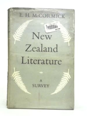 Image du vendeur pour New Zealand Literature: A Survey mis en vente par World of Rare Books