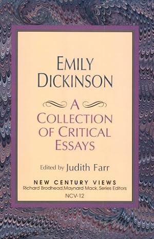 Seller image for Emily Dickinson: A Collection of Critical Essays for sale by Pieuler Store