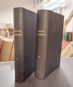 Mémoires et Documents de la Société Savoisienne d'Histoire et d'Archéologie. (2 volumes) Tome XLV...