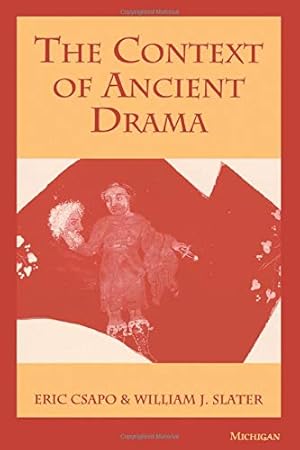 Image du vendeur pour The Context of Ancient Drama mis en vente par Pieuler Store