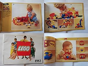 ANTIGUO CATÁLOGO DE LEGO 1983 / OLD LEGO LEAFLET 1983