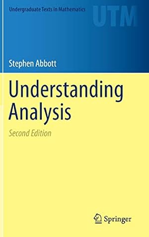 Immagine del venditore per Understanding Analysis. venduto da Pieuler Store