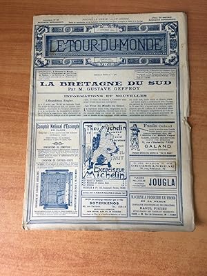 Image du vendeur pour LE TOUR DU MONDE 1904 n 40 : LA BRETAGNE DU SUD, LE COMITE DU TRANSSIBERIEN ET SON OEUVRE EN SIBERIE mis en vente par KEMOLA