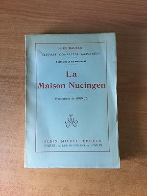 Seller image for SCENES DE LA VIE PARISIENNE : LA MAISON NUCINGEN for sale by KEMOLA