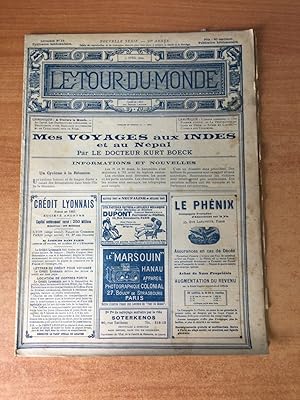 Imagen del vendedor de LE TOUR DU MONDE 1904 n 15 : MES VOYAGES AUX INDES ET AU NEPAL, AU JAPON LES DISTRACTIONS POPULAIRES a la venta por KEMOLA