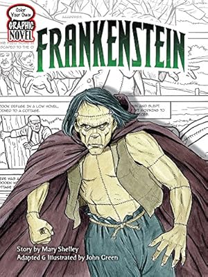 Seller image for Color Your Own Graphic Novel FRANKENSTEIN (Dover Classic Stories Coloring Book) for sale by Pieuler Store