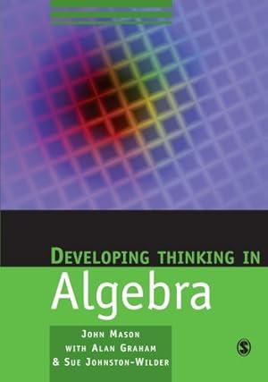 Imagen del vendedor de Developing Thinking In Algebra a la venta por Pieuler Store