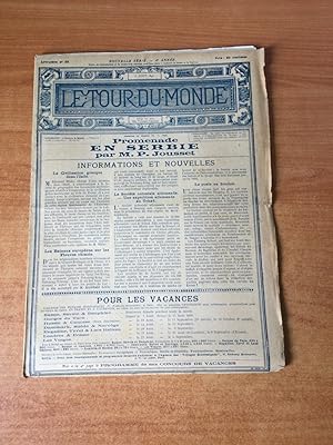 Imagen del vendedor de LE TOUR DU MONDE 1898 n 32 : PROMENADE EN SERBIE, vieilles cits allemandes Marburg a la venta por KEMOLA