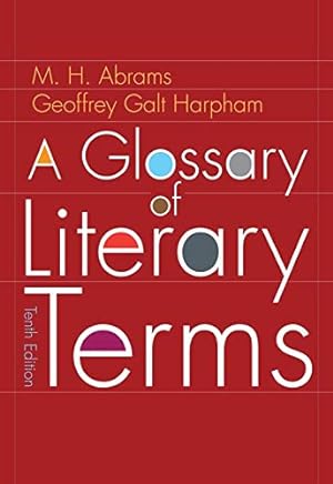 Image du vendeur pour A Glossary of Literary Terms mis en vente par Pieuler Store