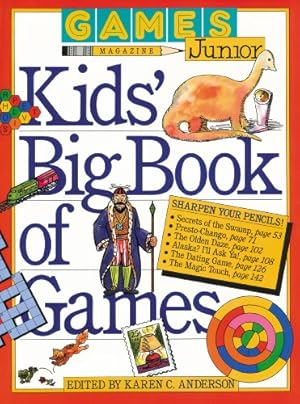 Bild des Verkufers fr Games Magazine Junior Kids' Big Book of Games zum Verkauf von Pieuler Store