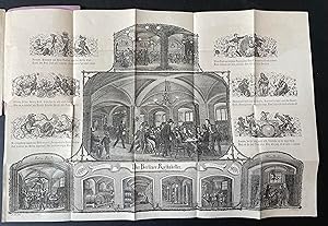 Imagen del vendedor de Gedenkbchlein an den Berliner Rathskeller. Enthaltend: 1. Abbildungen der Kellerrume; 2. die von v.d. Heyden gemalten Bilder der Rotunde, 3. einen der "Gartenlaube" entlehnten Aufsatz von Rudolf Lwenstein, 4. smtliche Sinn- und Trinksprche. a la venta por Antiquariat Cassel & Lampe Gbr - Metropolis Books Berlin